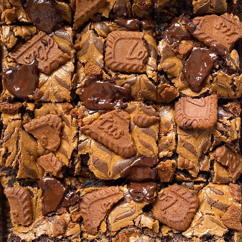 Lotus Biscoff Chocolate Brownies